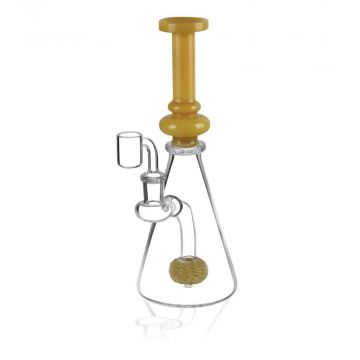 Pulsar Sponge Perc Beaker Dab Rig | Side View 1