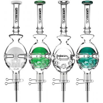 Pulsar Glass Egg Vapor Straw | 11 Inch | Comes in Random Color