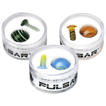 Pulsar Terp Slurper Screw & Marble Set