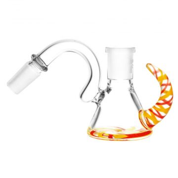 Pulsar Worked Ash Catcher 45 Degree | orange