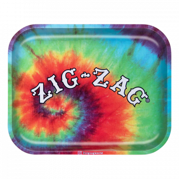 Zig Zag Large Tie-Dye Rolling Tray