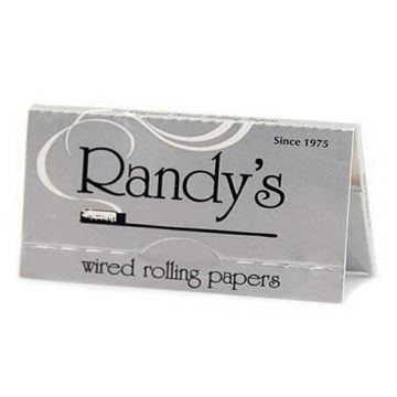 Randy’s 1 ¼ Classic Silver Rolling Papers | Five Pack