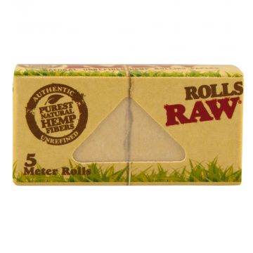 RAW Organic Slim Rolls | 5 Meters | Single Pack