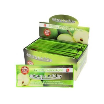 Dragonfly 1 1/4 Apple Rolling Papers | Box