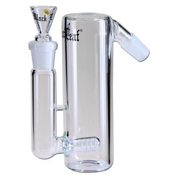 Black Leaf - Inline Perc Glass Cylinder Precooler