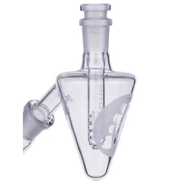 Sasquatch Glass - Hornet's Nest Inverted Ash Catcher - 45 Degree - Clear