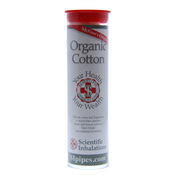 SI Pipes - McFinn’s Organic Cotton Balls in Tube