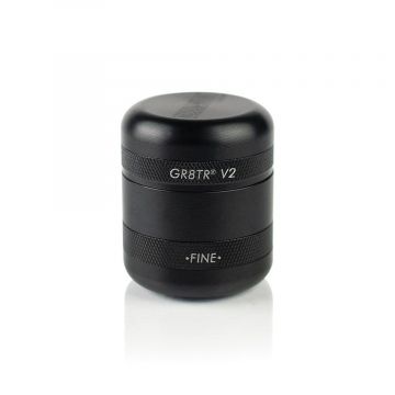 GR8TR Mini Herb Grinder | 1.5 Inch | Matte Black