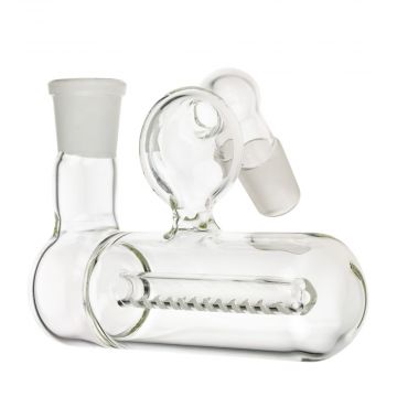 Glass Pre-cooler with Slitted Inline Diffuser | 18.8mm - Front View 