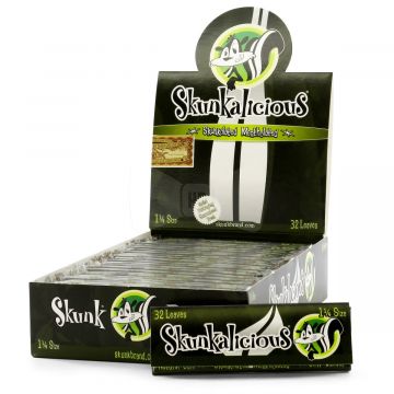Skunkalicious 1 1/4 Mentholated Rolling Papers