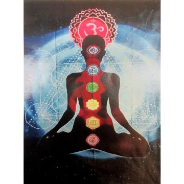 Spiritual Meditation Chakra Tapestry