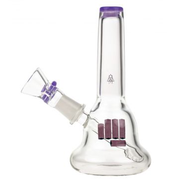 Snoop Dogg Pounds Starship All-in-One Mini Beaker Bong | Purple - Side View 1