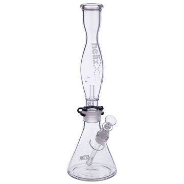 Grav Labs STAX Complete Bong Kit - Beaker Base with Helix Mouthpiece - Etched Label