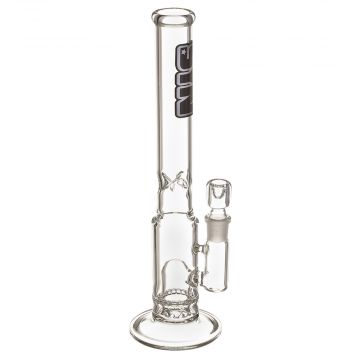 Syn Glass – Mini Airstrike Glass Perc Bong – Black Label