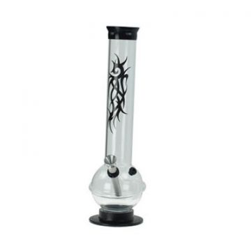 Tattoo Acrylic Bong - Clear