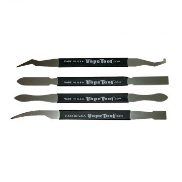 Vape Tool – Classic Double Sided 4-pack Tool Kit 