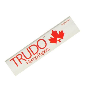 Trudo King Size Slim Hemp Rolling Papers | Single Pack
