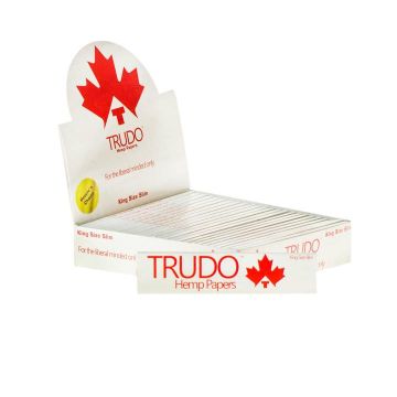Trudo King Size Slim Hemp Rolling Papers | Box