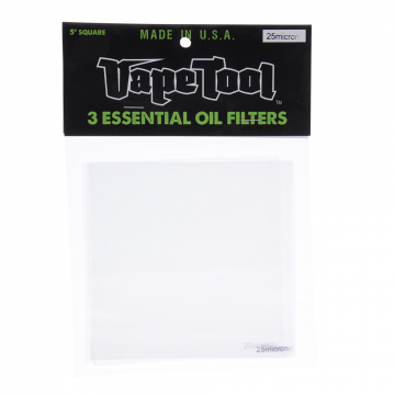 Vape Tool - Essential Oil Filters - 3-pack - 25 Micron