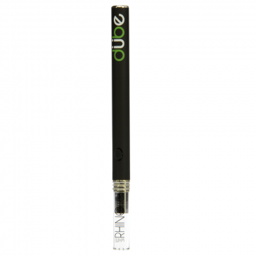 White Rhino Disposable Dube Air Waxy Vaporizer Pen | Black