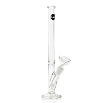 LA Pipes Straight Ice Bong | 14 Inch | Side view 1