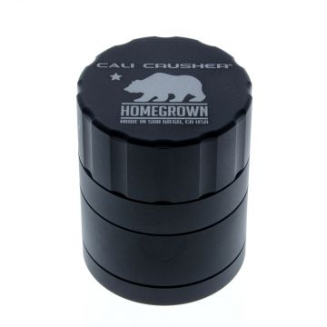 Cali Crusher - Homegrown Pocket 1.9 inch Hard Top 4-Piece Grinder - Black 