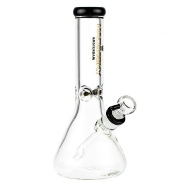 Kadinsky Amsterdam Glass Beaker Base Ice Bong | 7mm | Black - Side View 1