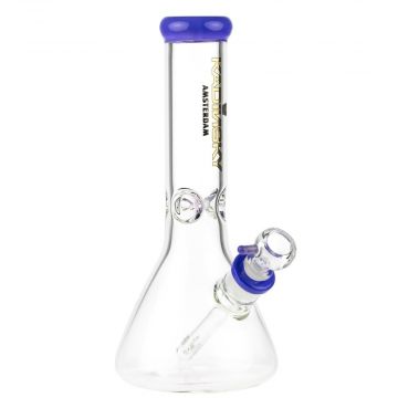 Kadinsky Amsterdam Glass Beaker Base Ice Bong | 7mm | Purple - Side View 1