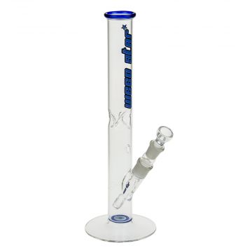 Weed Star - Payday Blue-Line Glass Ice Bong