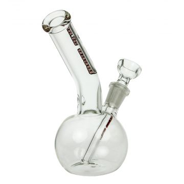 WS - Blowjob Glass Mini Bong - Red Line