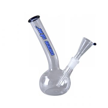 WS Blowjob Glass Mini Bong | Blue Line