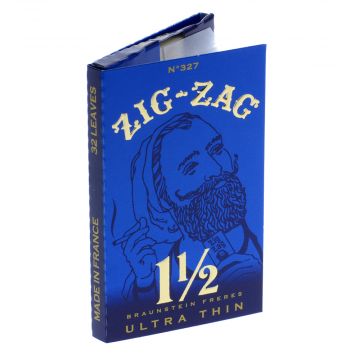 Zig Zag Blue - Ultra Thin 1 1/2 Rolling Papers - Single Pack