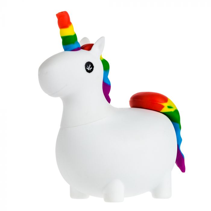 PieceMaker Unikorn Silicone Rainbow Bong main product photo