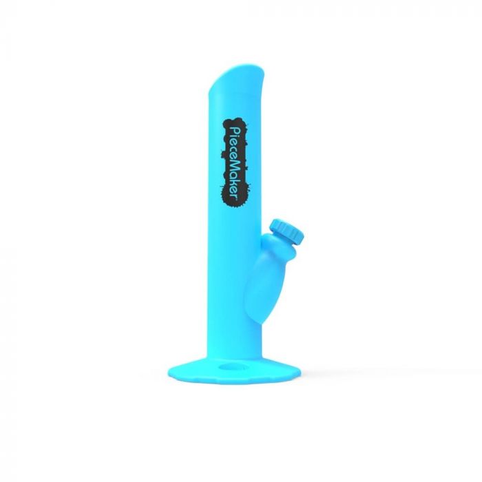 PieceMaker Kermit Silicone Straight Tube Ice Bong | Random Color main product photo