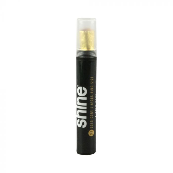 Shine 24K Gold Kingsize Pre-Rolled Cone main product photo