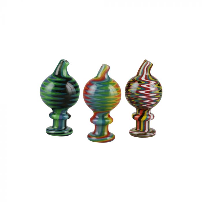 Trippy Worked Glass Carb Cap main product photo