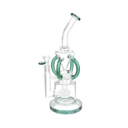 Pulsar Gravity Recycler Water Pipe | Teal