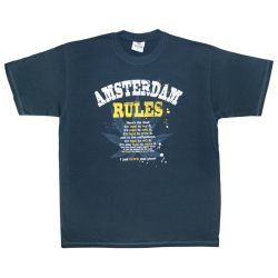 Amsterdam Rules T-shirt