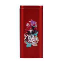 Famous Brandz Jimi Rainbow Haze Dugout Pipe | 4 Inch | Front View 