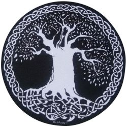 DabPadz Tree of Life Round Fabric Top Dab Pad