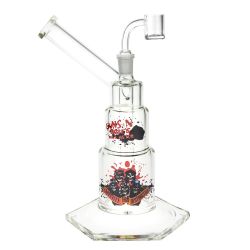 Guns N’ Roses Appetite for Destruction Dab Rig | 10 Inch - Side View 1