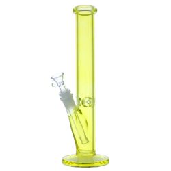  Straight Cylinder Neon Glass Ice Bong