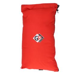 Glass Pillow Stash Pouch with Drawstring | XX Large | Red - Front