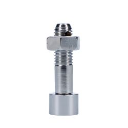 Metal Nut and Bolt Hand Pipe | Silver 