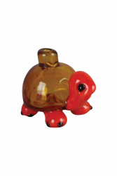 "The Tortoise" Cute Bubble Shell Carb Cap | Green and Blue