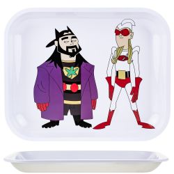 Jay and Silent Bob Rolling Tray | Small | Bluntman & Chronic