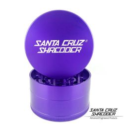 Santa Cruz Shredder Large Aluminum Grinder | 4-Part | Purple