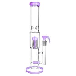 The Citadel Inline Showerhead Perc to Domed Tree Perc Big Bong | Side view 1