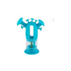 Ooze Trip Silicone Bubbler Rig | Blue