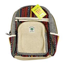 ThreadHeads Himalayan Hemp Woven Mini Backpack